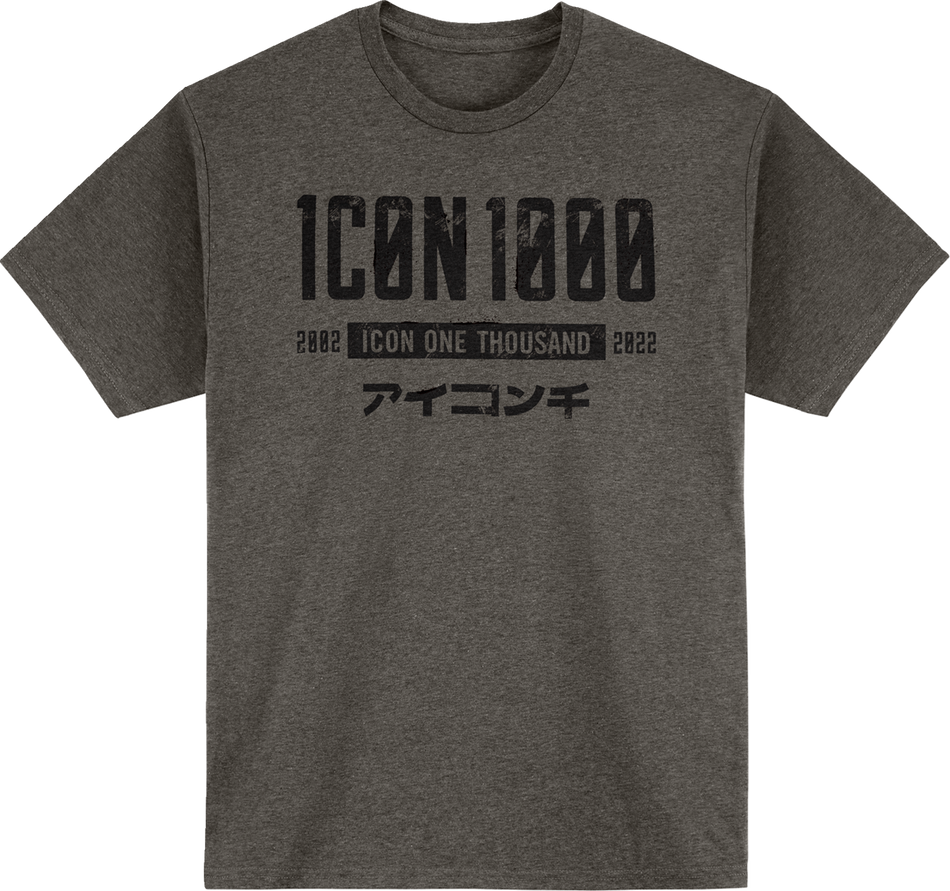 ICON Slabtown Memento™ T-Shirt - Gray - Large 3030-22873
