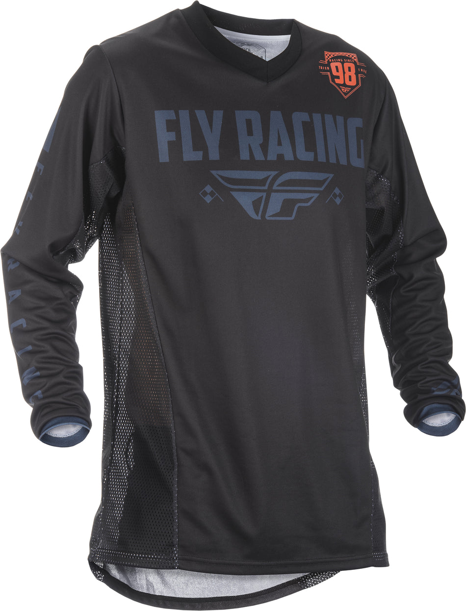 FLY RACING Patrol Jersey Black/Grey 2x 371-6492X