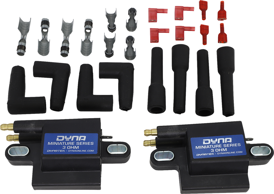 DYNATEK Miniature Coils - Dual Tower - Single-Fire - Dual-Plug DC1-2