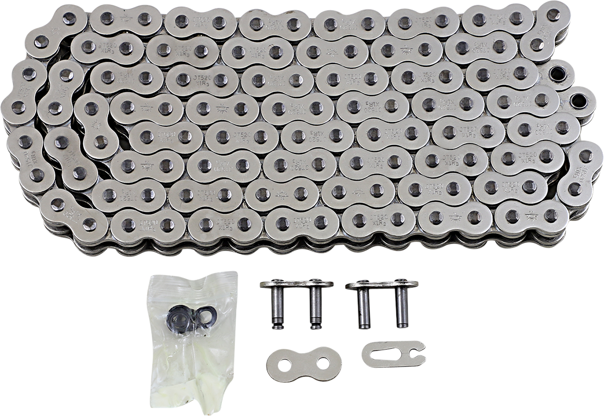 JT CHAINS 520 X1R3 Chain - Nickel - 116 Link JTC520X1R3NN116