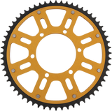 SUPERSPROX Stealth Rear Sprocket - 60 Tooth - Gold - Kawasaki/Yamaha/Suzuki RST-486-60-GLD