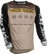 MOOSE RACING M1 Trikot – Hellbraun/Schwarz – Medium 2910-6859 