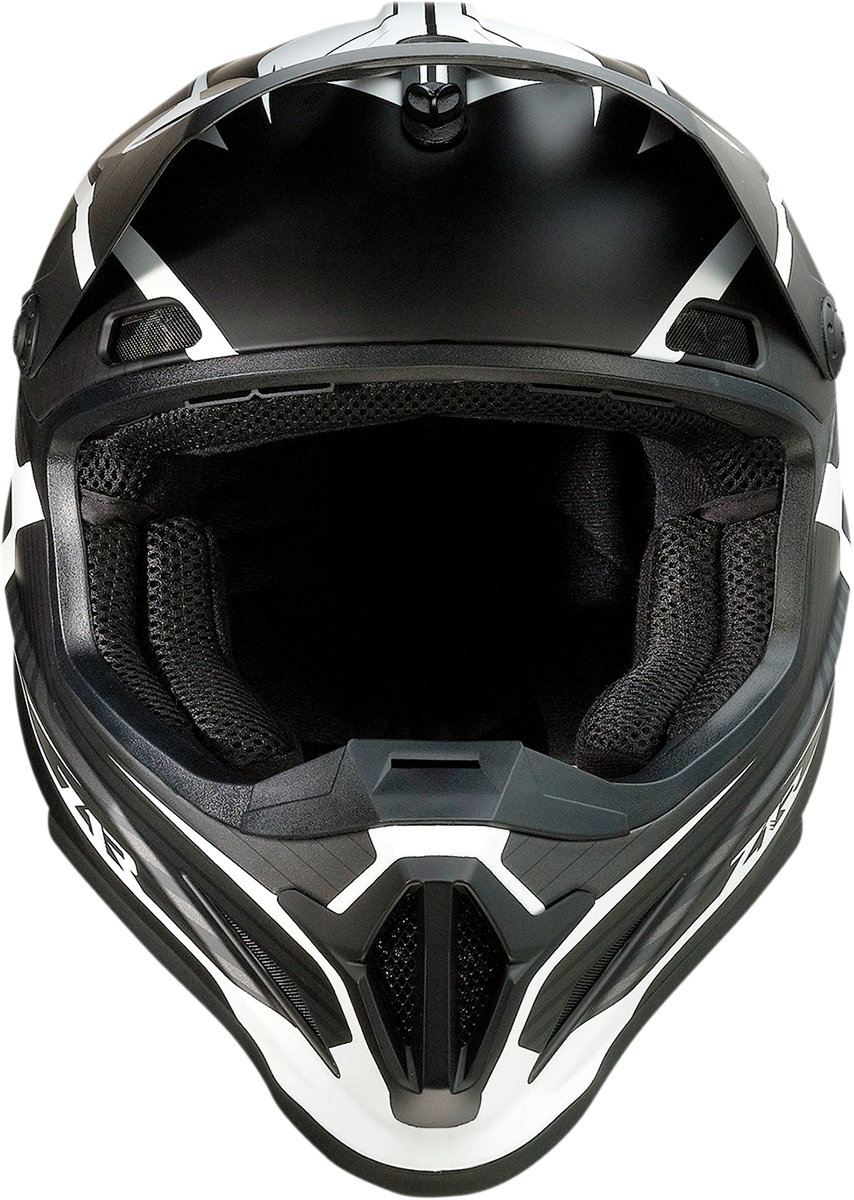 Z1R Rise Helm – Flamme – Schwarz – Größe S 0110-7225 