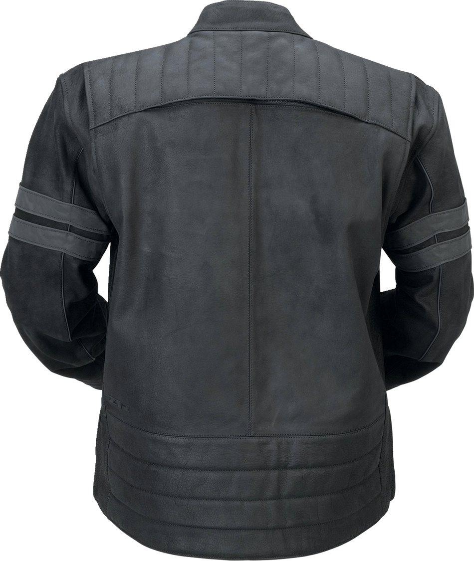 Z1R Remedy Leather Jacket - Black - Medium 2810-3890