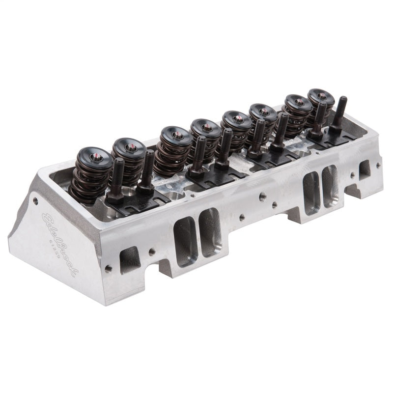 Edelbrock Cylinder Head Victor Jr SBC 23 Deg 220cc Complete for Solid Roller Cam 61259