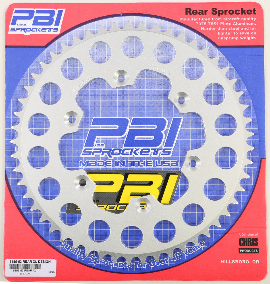 PBIRear Sprocket Aluminum 53t-520 Kaw/Suz6155-53-3