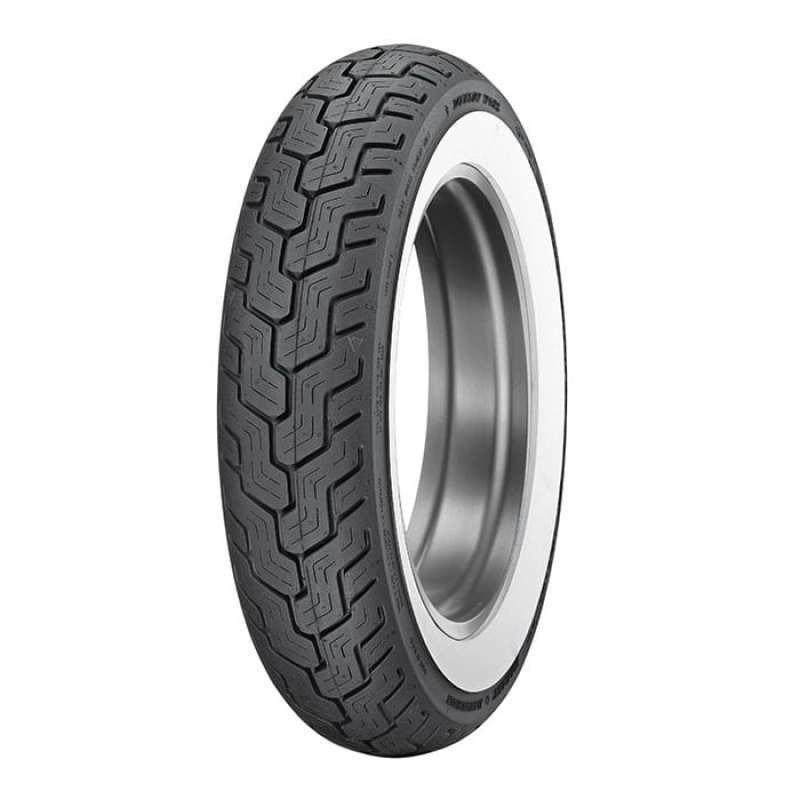 Dunlop D402 Rear Tire - MT90B16 M/C 74H TL  - Wide Whitewall