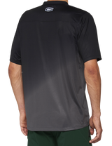 100% Celium Jersey - Short-Sleeve - Black/Charcoal - Large 40011-00002