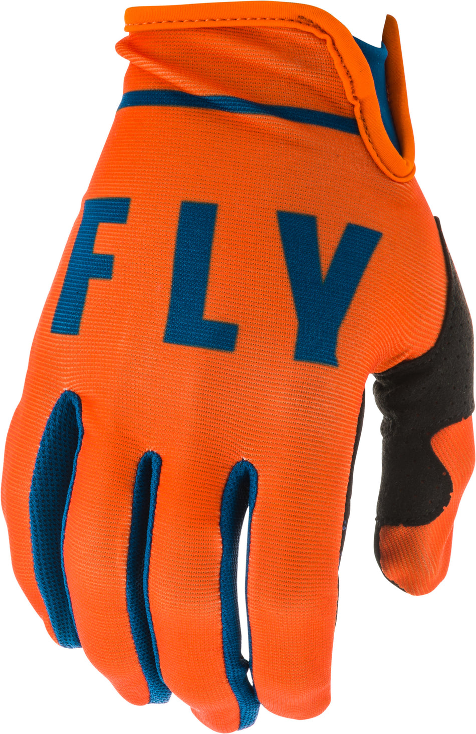 FLY RACING Lite Gloves Orange/Navy Sz 04 373-71304