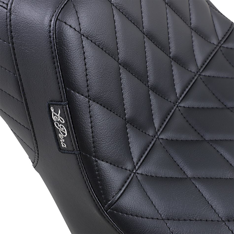 LE PERA Kickflip Seat - Diamond - Black - FLFB '18-'22 LYO-590DM