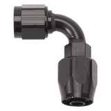 Russell Performance -10 AN Black 90 Degree Full Flow Hose End 610185