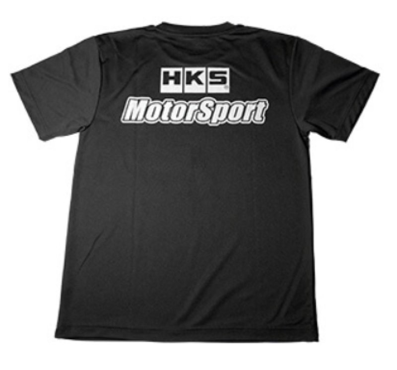 HKS T-SHIRT MOTOR SPORT BLACK L 51007-AK247