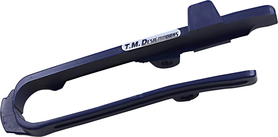 T.M. DESIGNWORKS Chain Slider - Husky/KTM - Blue DCS-K86-BL2