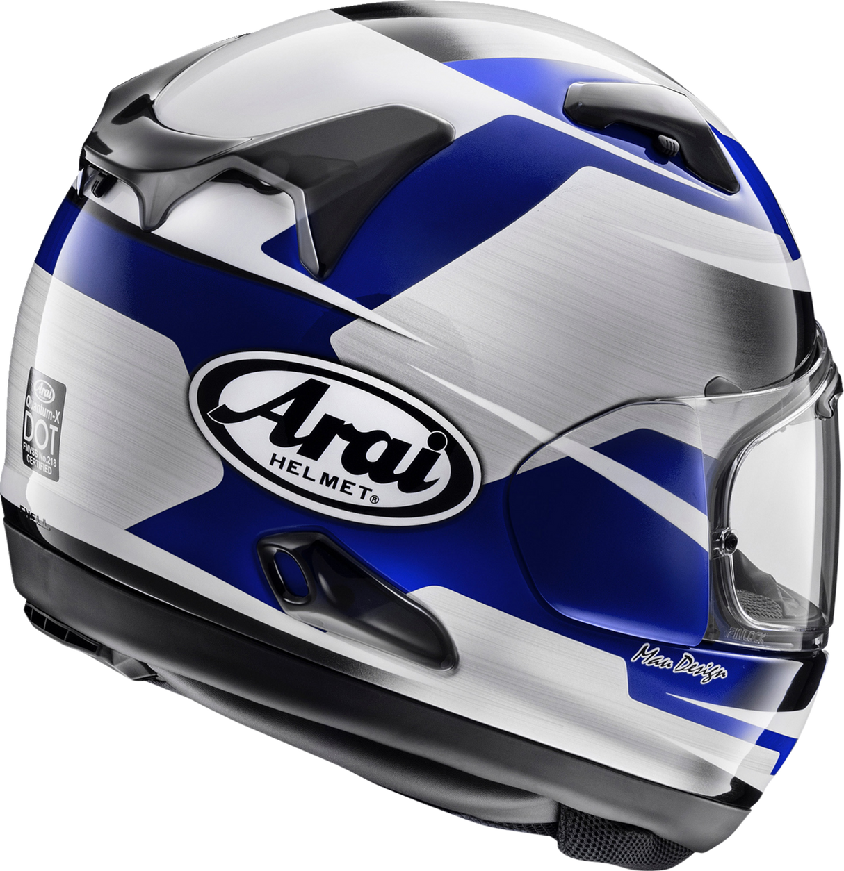 ARAI Quantum-X Helmet - Steel - Blue - Large 0101-15745