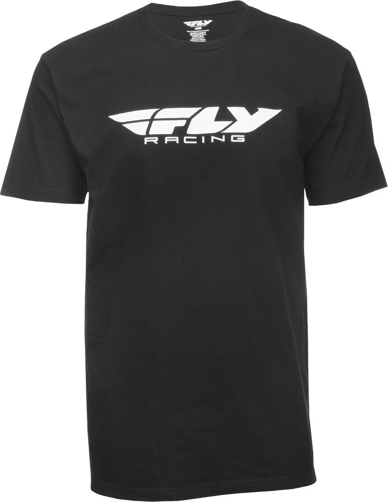FLY RACING Corporate Tee Black L 352-0240L