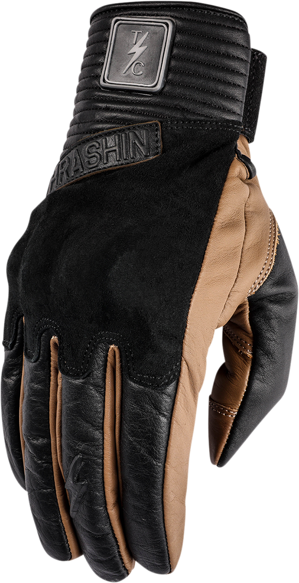 THRASHIN SUPPLY CO. Boxer Gloves - Tan - Small TBG-05-08