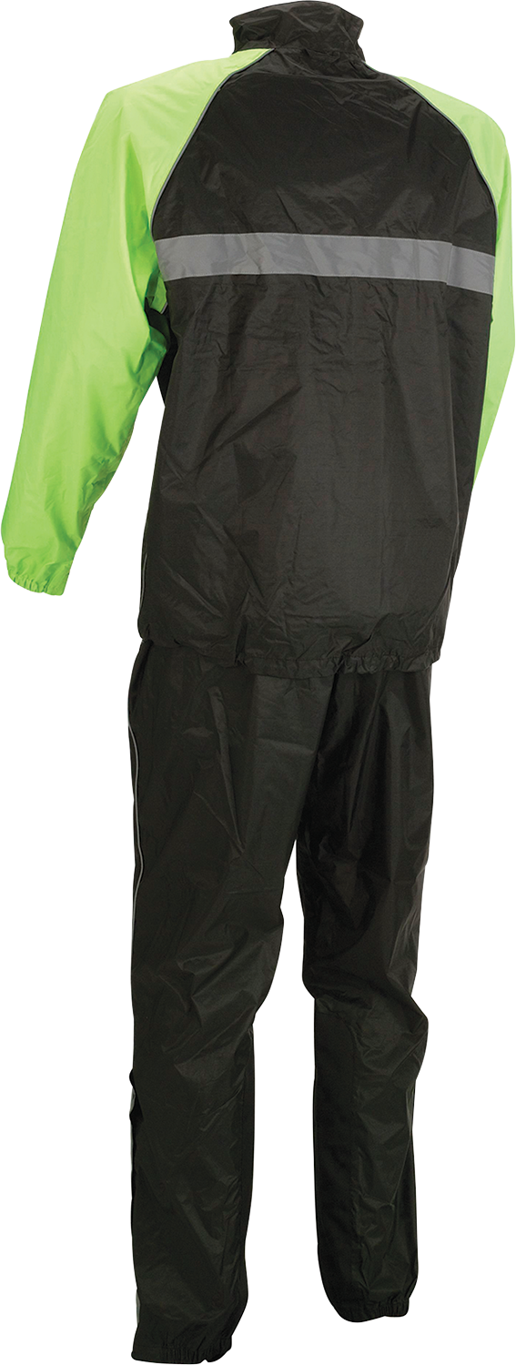Z1R 2-Piece Rainsuit - Black/Hi-Vis - Large 2851-0538