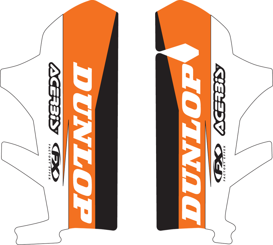 FACTORY EFFEX Fork Guard Graphic - KTM 17-40520