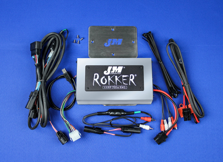 J&MRokker P700w 4-Ch Amp Kit 16-18 Roadglide UltJAMP-700HR16-ULP