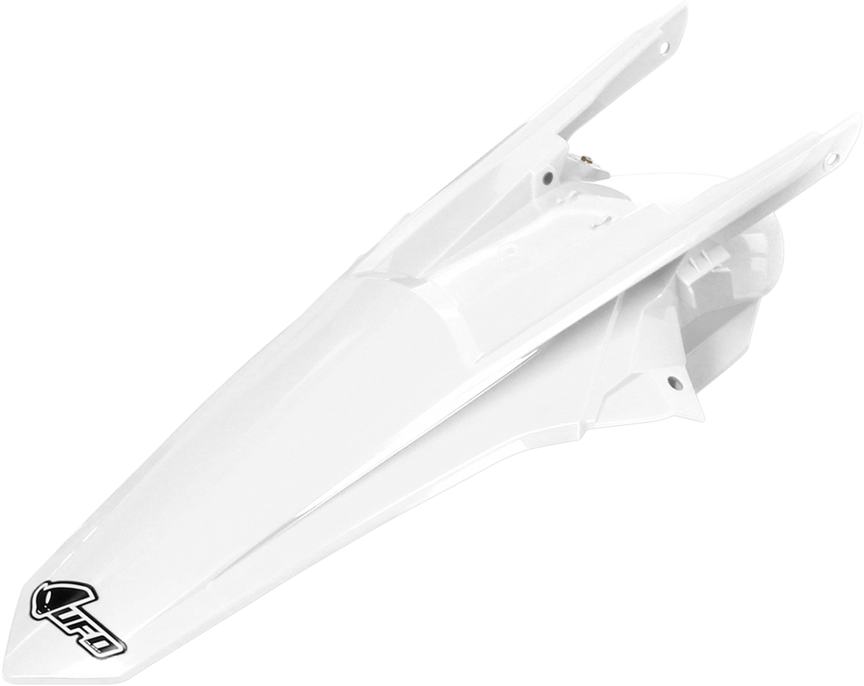 UFO MX Rear Fender - KTM White KT04060-047