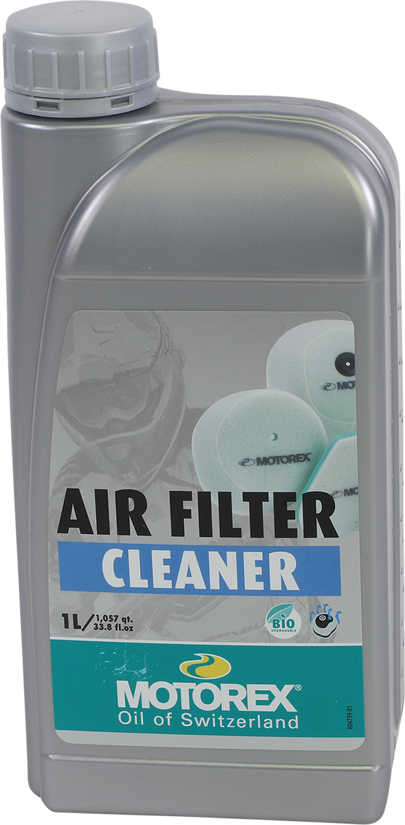 Limpiador de filtro de aire de espuma biodegradable MOTOREX - 1 cuarto de galón estadounidense 102398 