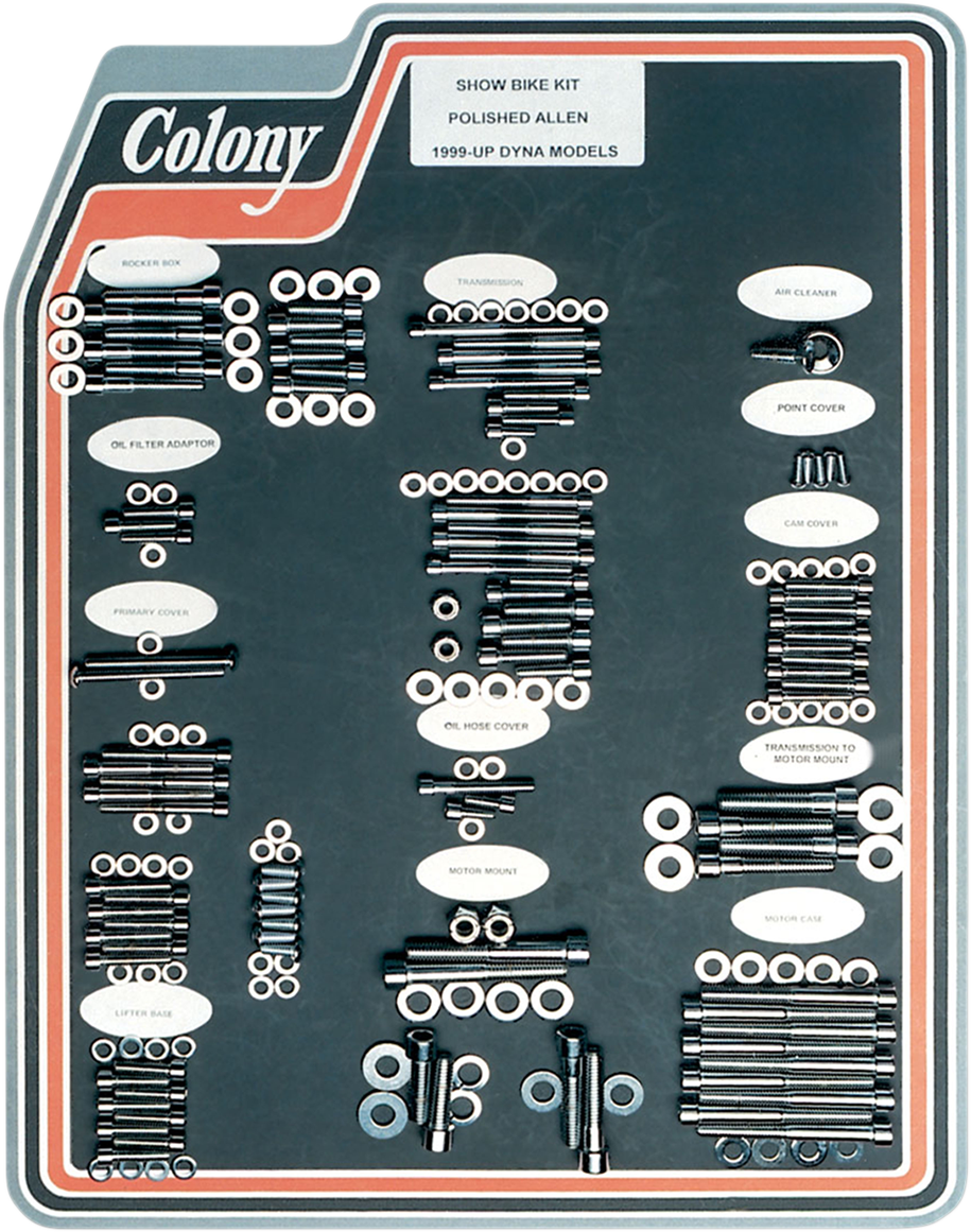 COLONY Motor Kit - Polished - Softail 1018-P