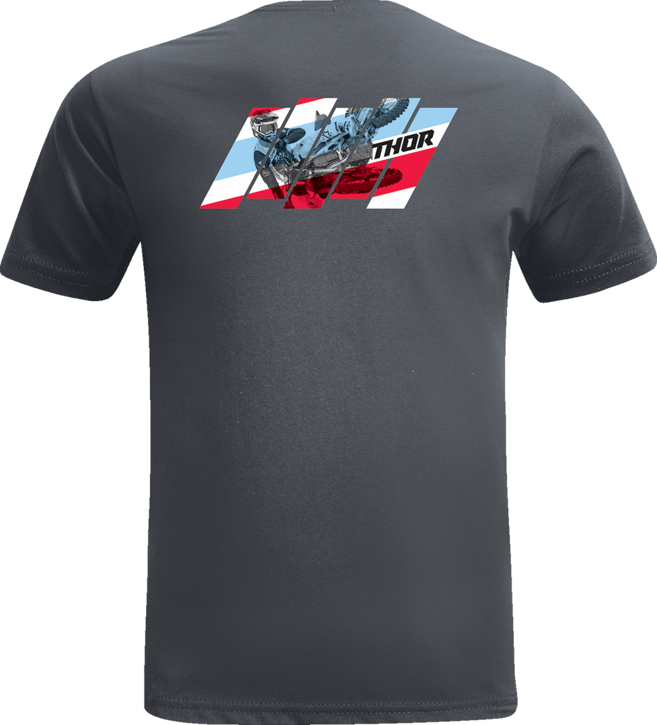 THOR Youth Whip T-Shirt - Charcoal - Small 3032-3598