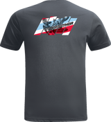 THOR Youth Whip T-Shirt - Charcoal - Small 3032-3598