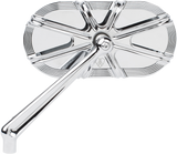 ARLEN NESS 10 Gauge Mirror - Chrome - Left 13-161