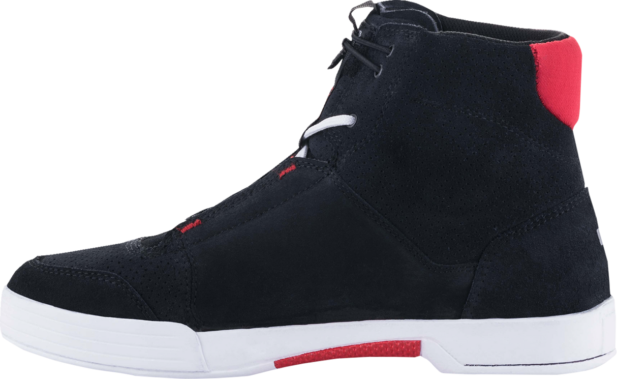 Zapatos ALPINESTARS Chrome - Negro/Blanco/Rojo - US 9.5 251232213050 