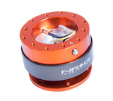 NRG Quick Release Gen 2.0 - Orange Body / Titanium Chrome Ring SRK-200OR