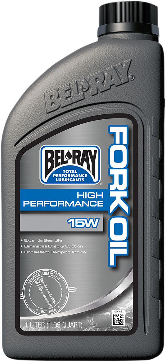 BEL-RAY High-Performance Fork Oil - 15wt - 1L 99330-B1LW