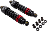 BURLY BRAND Slammer Plus Shocks - Black - FLH B28-1204B