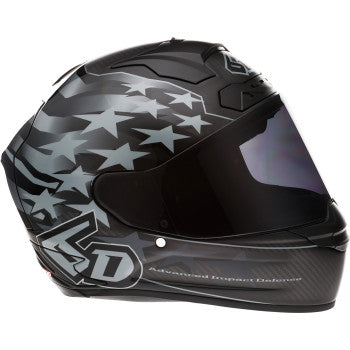 6D ATS-1R Helmet - Patriot - Black - XL 30-0608