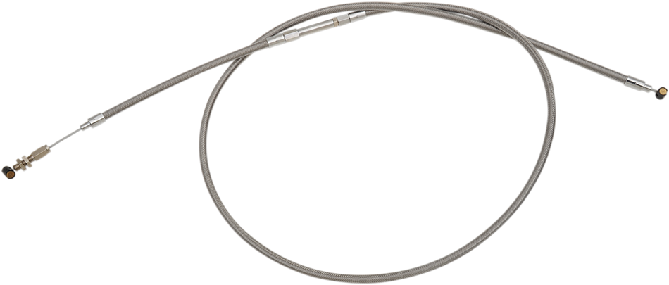 BARNETT Clutch Cable - Indian - Stainless Steel 102-40-10005