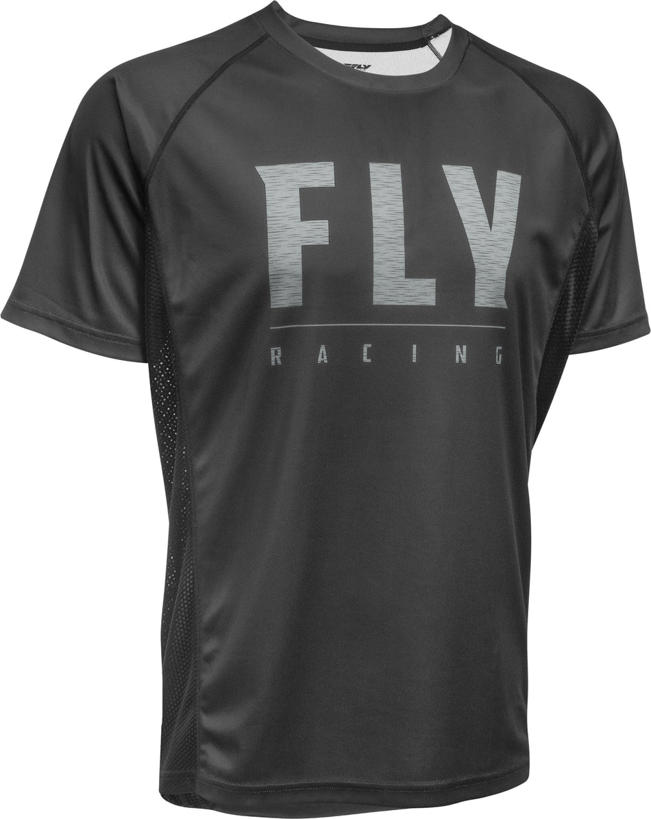 FLY RACING Super D Jersey Black Md 352-8040M
