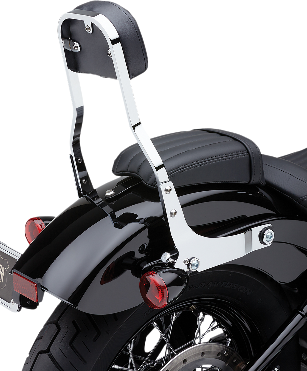 COBRA Backrest Kit - 14" - Chrome - FLHC/S 602-2050