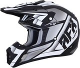 AFX FX-17 Helmet - Force - Matte Black/White - 2XL 0110-5201