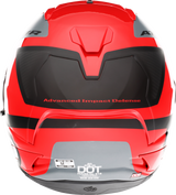 Casco 6D ATS-1R - Wyman - Rojo/Gris - XL 30-0738 