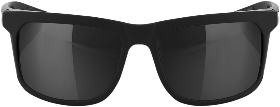 100% Hakan Sunglasses - Black - Gray PeakPolar 61036-100-47