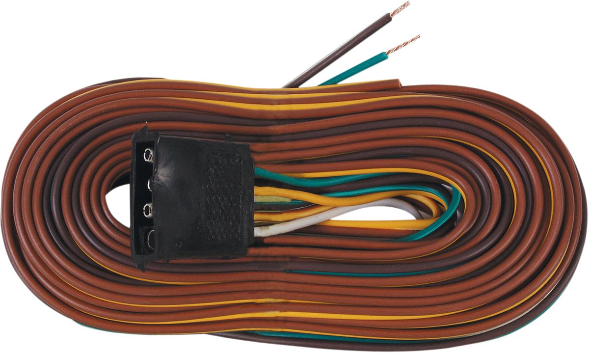 OPTRONICS INC. 25' Trailer Wiring Harness - 4-Way A-25WH