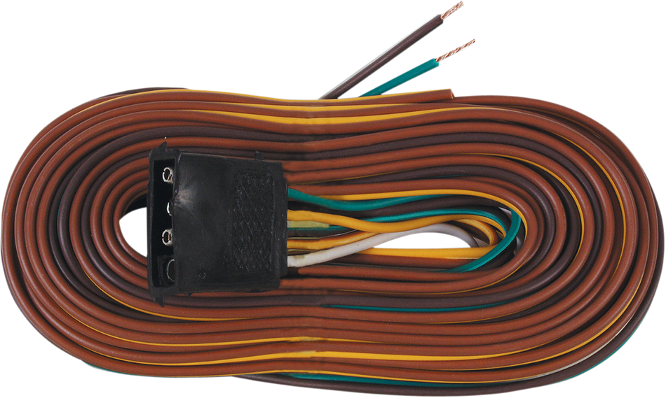 OPTRONICS INC. 25' Trailer Wiring Harness - 4-Way A-25WH