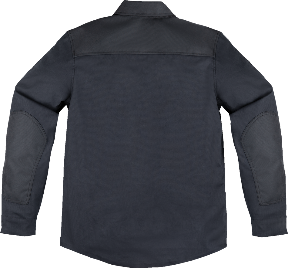 ICON Upstate Canvas National Jacket - Black - Medium 2820-6561