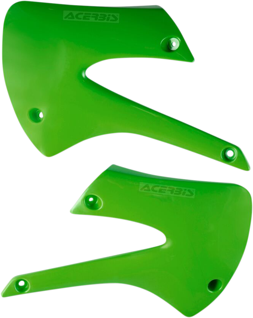 ACERBIS Radiator Shrouds - Green 2043730006