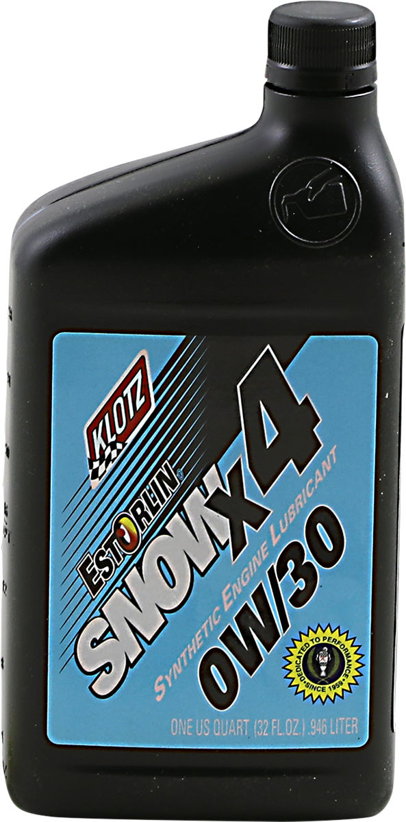 KLOTZ OIL X4 Snow Oil - 0W-30 - 1 U.S. quart KE830