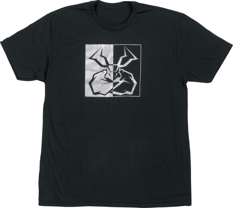 MOOSE RACING Split Personality T-Shirt - Black - Large 3030-22700