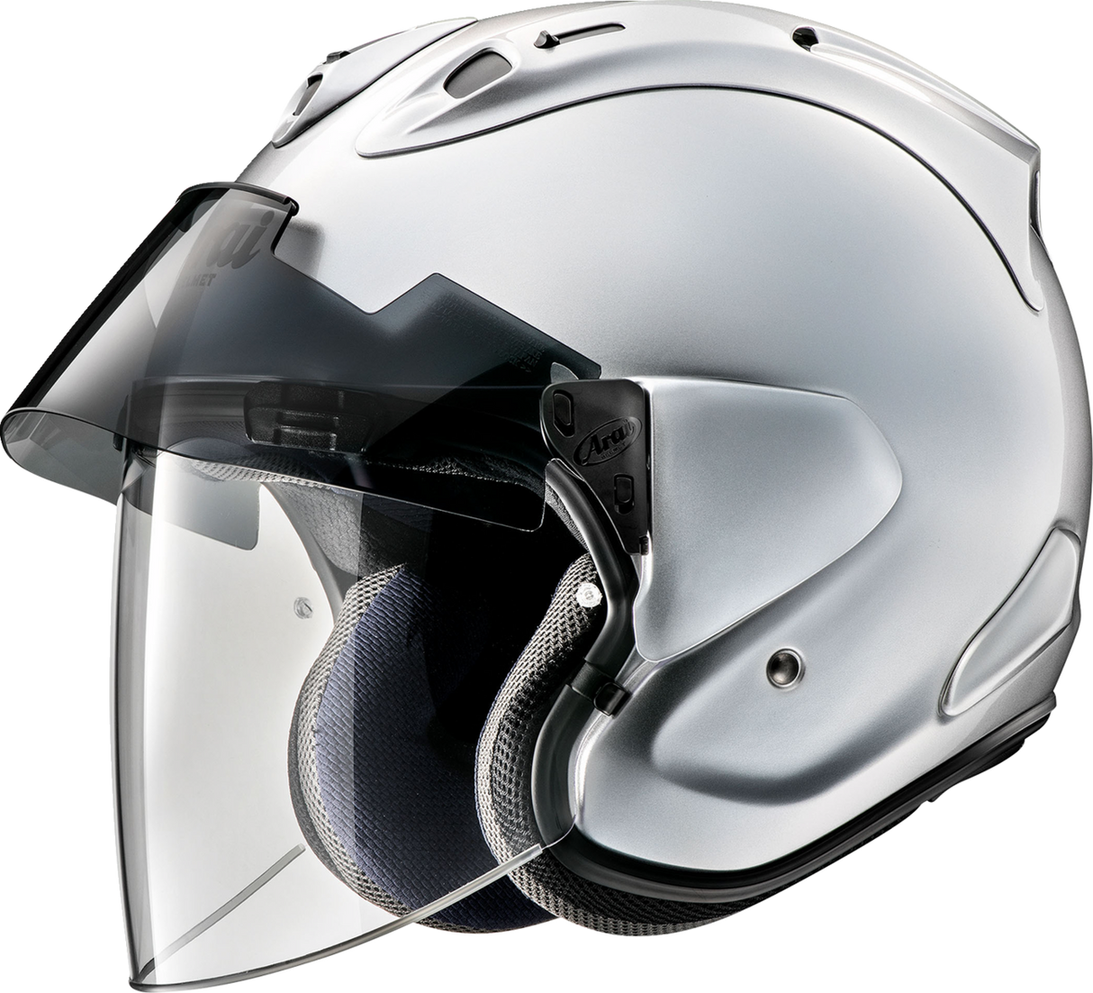 Casco ARAI Ram-X - Aluminio plateado - Grande 0104-2931