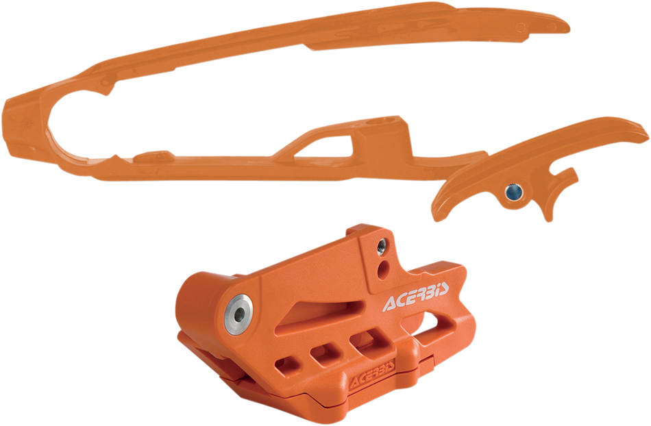 Kit deslizante y guía de cadena ACERBIS - KTM - Naranja 2319600036 