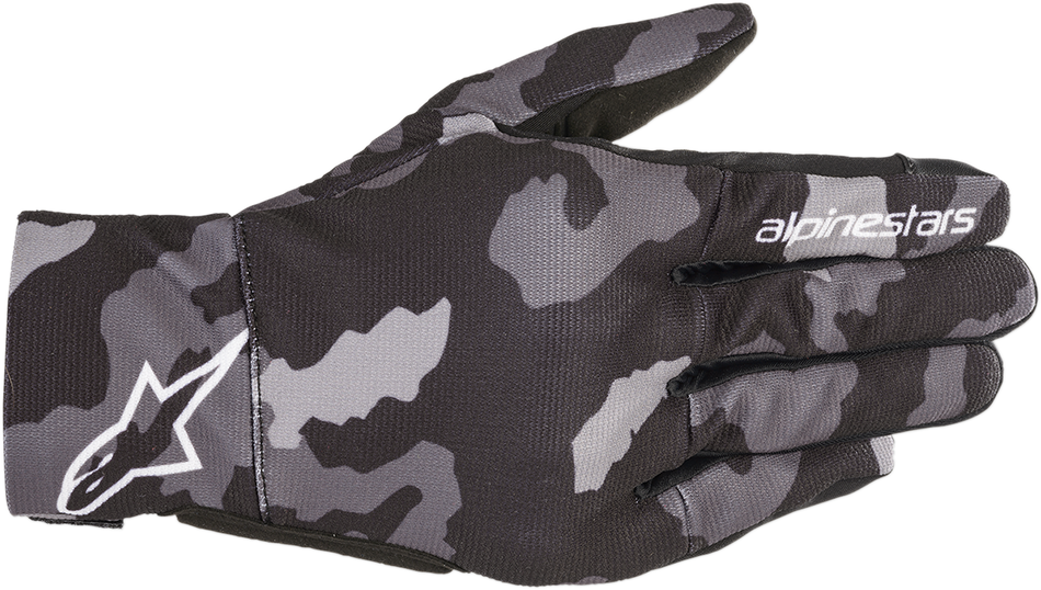 ALPINESTARS Reef Gloves - Black/Camo Gray - Large 3569020-9001-L