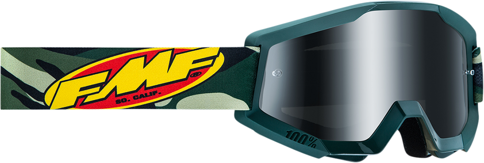 FMF PowerCore Goggles - Assault - Camo - Silver Mirror F-50051-00001 2601-3011